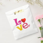 Sachets En Papier Sac de faveur LOVE (Scellé)