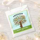 Sachets En Papier Sac de faveur Reunion Famille (Coupé)