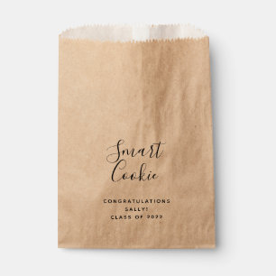 Sachets En Papier Sac de faveur Smart Cookie Fête de graduation cook