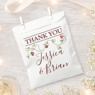 Sachets En Papier Sac de faveurs gothiques