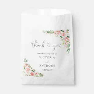 Sachets En Papier Sac de Fête des mariées or rose rose vif Favoriser