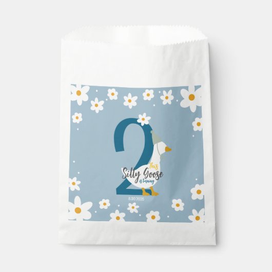 Sachets En Papier Sac de fête d'oie (Devant)