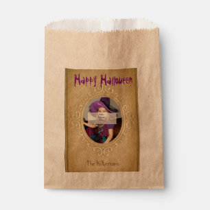 Sachets En Papier Sac de friandises à cadre photo Joyeux Halloween