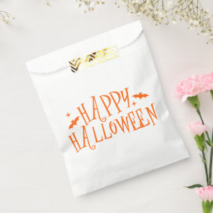 Sachets En Papier Sac de friandises d'Halloween