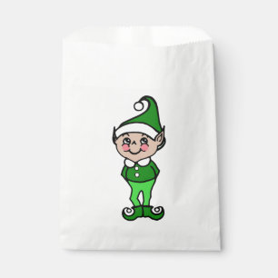 Sachets En Papier Sac de friandises pour lutin de fête de Noël
