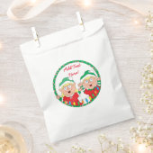 Sachets En Papier Sac de Noël "Elfes" personnalisé Favoriser (Coupé)