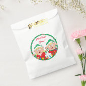 Sachets En Papier Sac de Noël "Elfes" personnalisé Favoriser (Scellé)