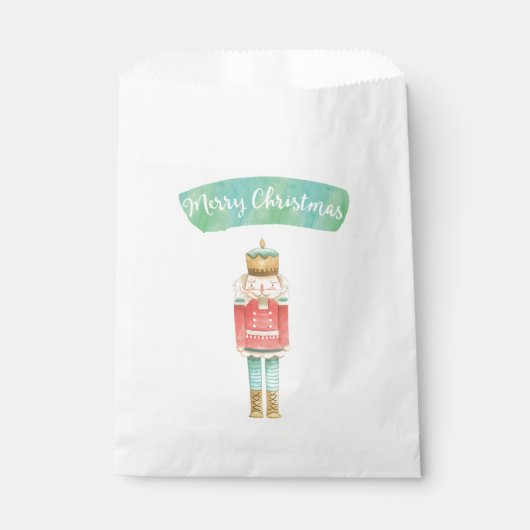 Sachets En Papier Sac de Noël Favori Nutcracker (Devant)