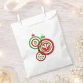 Sachets En Papier Sac de Noël Favoriser (Coupé)