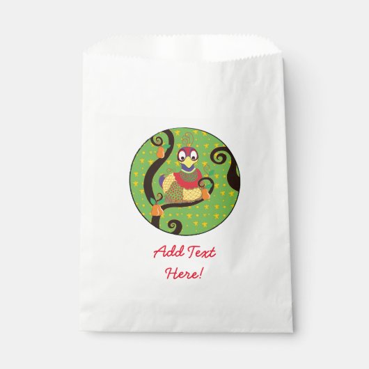 Sachets En Papier Sac de Noël "Partridge" personnalisé (Devant)