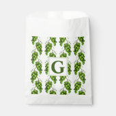Sachets En Papier Sac de préférence aux raisins verts (Devant)