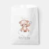 Sachets En Papier Sac de préférence Baby shower simple (Devant)