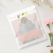 Sachets En Papier Sac de préférence blanc personnalisé (Scellé)