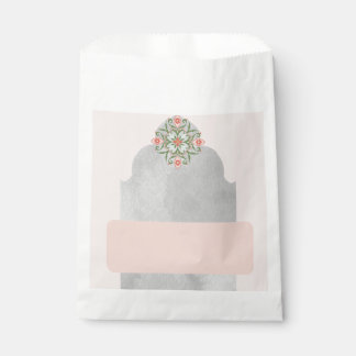 Sachets En Papier Sac de préférence blanc personnalisé