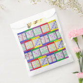 Sachets En Papier Sac de préférence de la partie de la carte BINGO v (Scellé)
