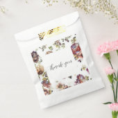 Sachets En Papier sac de préférence design floral (Scellé)
