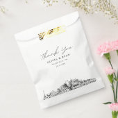 Sachets En Papier Sac de préférence personnalisé Mariage Skyline de  (Scellé)