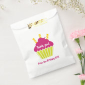 Sachets En Papier Sac de traitement de Cupcake Anniversaire (Scellé)