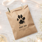 Sachets En Papier Sac de traitement de la partie de chien - Sac de c (Coupé)