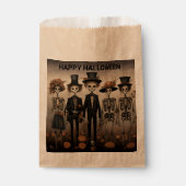 Sachets En Papier Sac de traitement de l'Halloween déplaisant (Devant)
