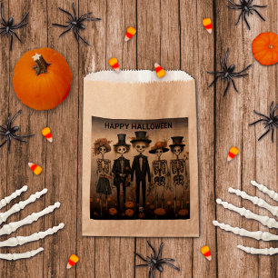 Sachets En Papier Sac de traitement de l'Halloween déplaisant