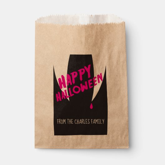 Sachets En Papier Sac de traitement Halloween (Devant)