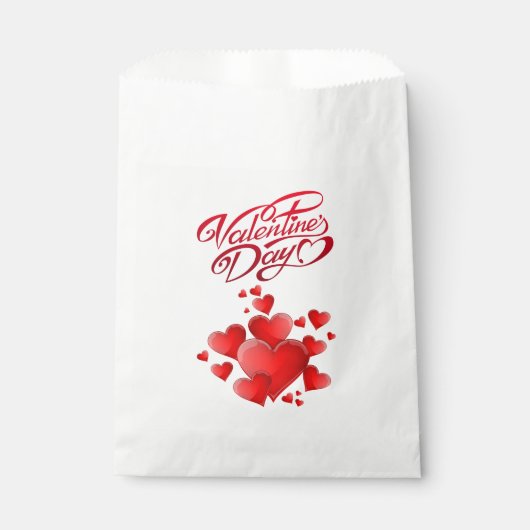 Sachets En Papier Sac de traitement Valentine (Devant)