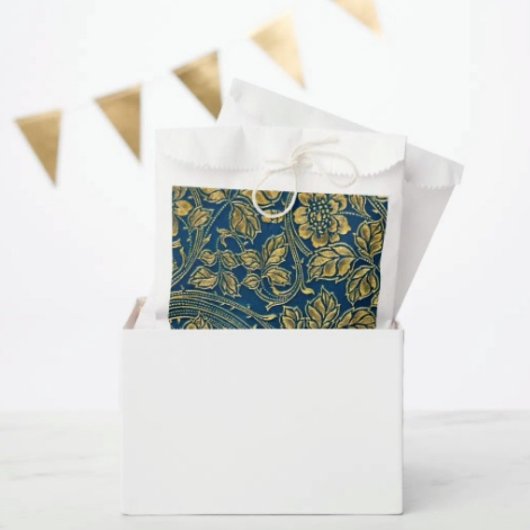 Sachets En Papier Sac Élégance Fleur d'Or