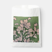 Sachets En Papier Sac en cascade rose Fleur Favoriser (Devant)