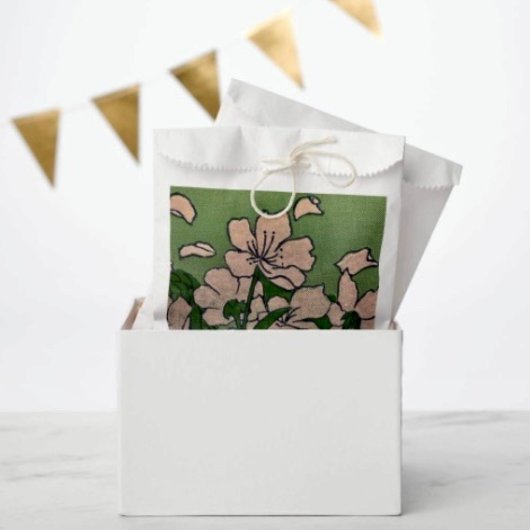Sachets En Papier Sac en cascade rose Fleur Favoriser