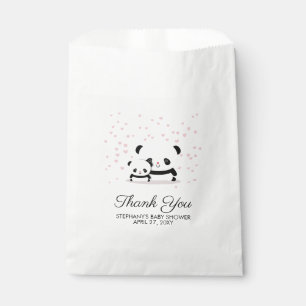 Sachets En Papier Sac en Merci de Baby shower Panda élégant