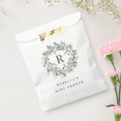 Sachets En Papier Sac en papier à monogramme en forme de couronne (Scellé)