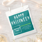 Sachets En Papier Sac en papier Arrière - plan vert Turquoise Hallow (Coupé)