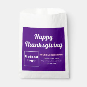 Sachets En Papier Sac en papier Arrière - plan violet de Thanksgivin