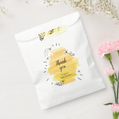 Sachets En Papier Sac en papier Bee Custom Merci Kraft (Scellé)