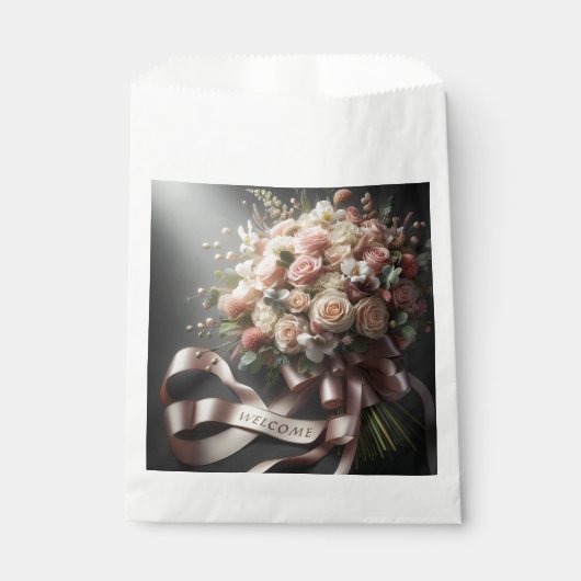 Sachets En Papier Sac en papier Bienvenue (Devant)