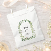 Sachets En Papier Sac en papier vert Merci personnalisé Kraft (Coupé)