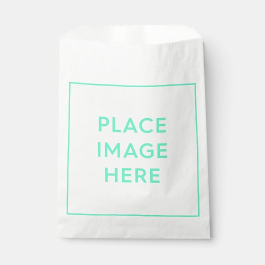 Sachets En Papier Sac Faveur Blanc (Devant)