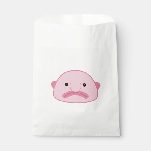 Sachets En Papier Sac Faveur Blobfish (Devant)