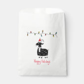Sachets En Papier Sac Faveur de Noël Whimsical Chèvre (Devant)