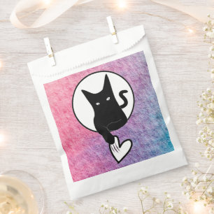 Sachets En Papier Sac Faveur Halloween rose par la poète Adiela Akoo