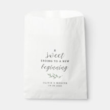 Sac Faveur Mariage Dessert