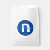 Sachets En Papier Sac Faveur Parti Upsherin customisé (Devant)