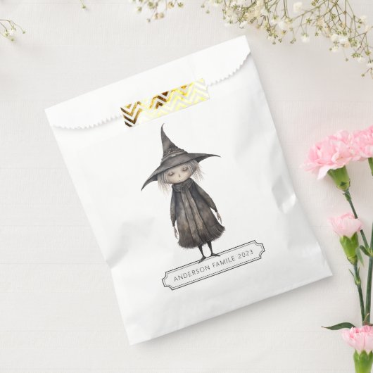 Sachets En Papier Sac Faveur sorcière fille (Scellé)