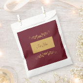 Sachets En Papier Sac Favonalized de Bordeaux (Coupé)