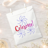 Sachets En Papier Sac Favor - Fête des feux d'artifice (Coupé)