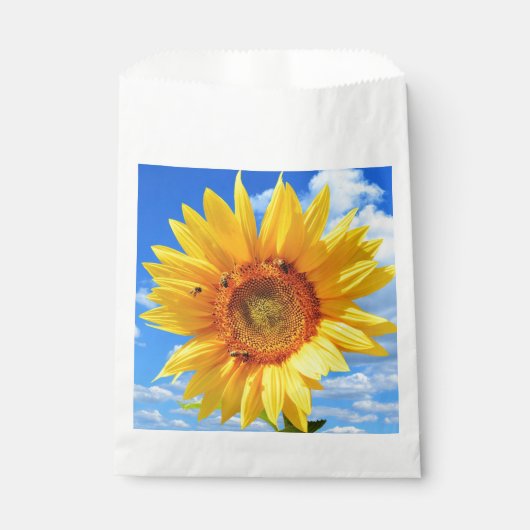 Sachets En Papier Sac favori Tournesol (Devant)