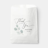 Sachets En Papier Sac Favorisé Personnalisé Eucalyptus (Devant)