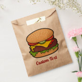 Sachets En Papier Sac Favoriser Cheeseburger (Scellé)