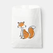 Sachets En Papier Sac Favoriser Fox mignon (Devant)